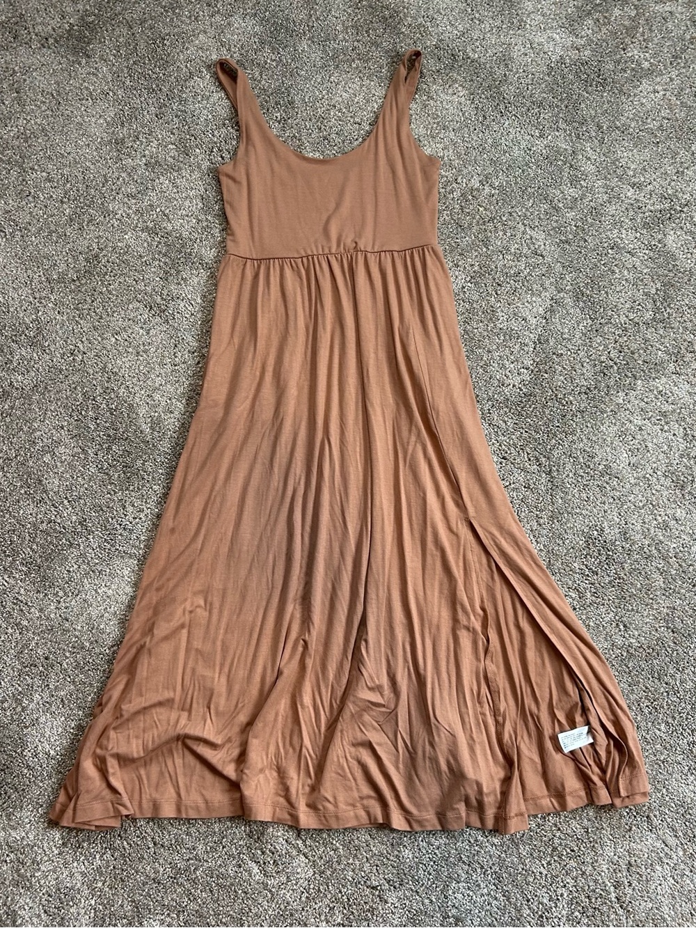 A New Day Sleeveless Rust Maxi Dress -